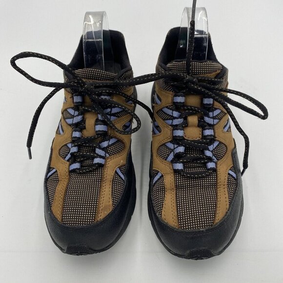 Apex Shoes - Apex Hiking Shoes Tan / Periwinkle Size 7.5 W
